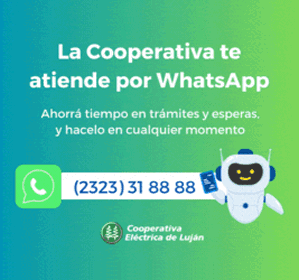 La Cooperativa Eléctrica atiende por Whatsapp