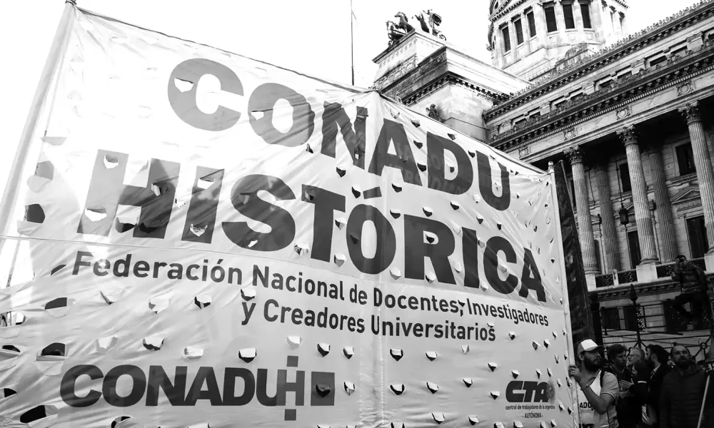 Semana con plan de lucha de CONADU en universidades con paro docente universitario