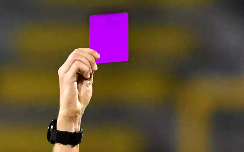 Tarjeta morada