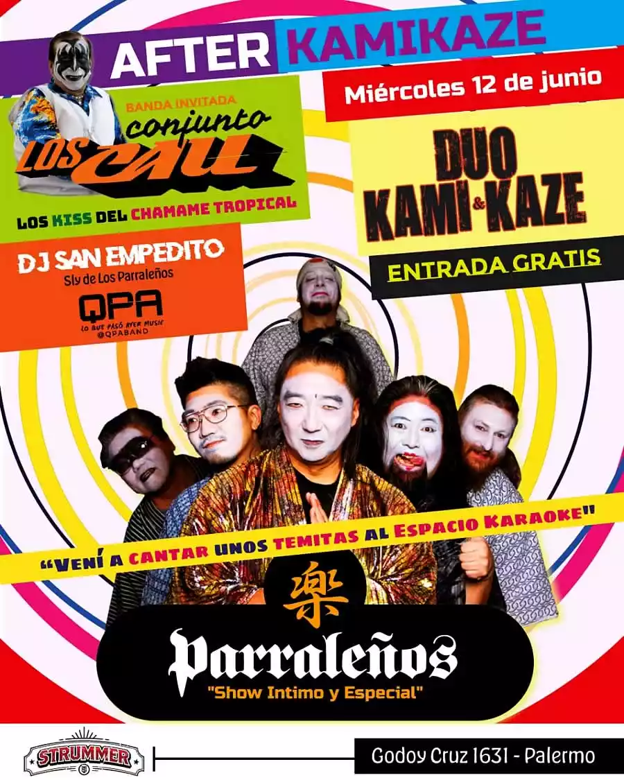 Los CAU en vivo en Strummer Bar