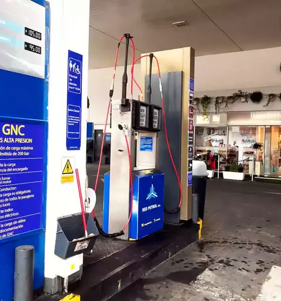 El GNC volvió a aumentar y triplicó su valor 32 El GNC volvió a aumentar