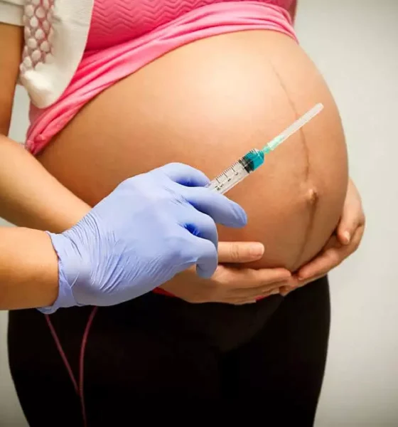 Prorrogan la vacunación contra la bronquiolitis 32 Bronquiolitis en embarazadas