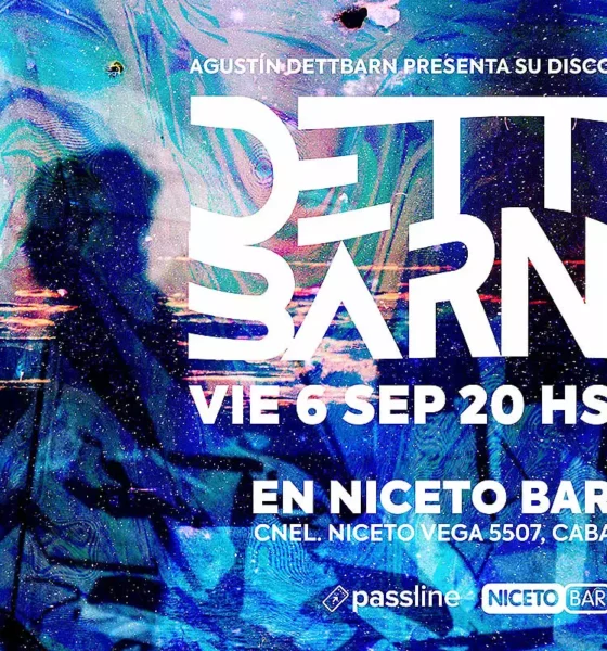 Dettbarn anuncia nuevo disco en Niceto Club 36 Dettbarn anuncia nuevo disco en Niceto Club