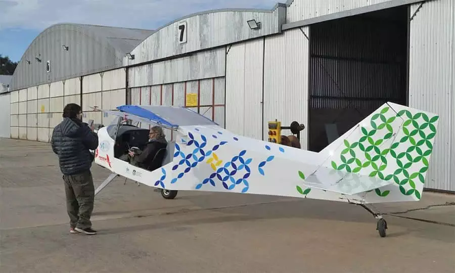 Certifican oficialmente el primer avión eléctrico del país 39 Primer avión eléctrico