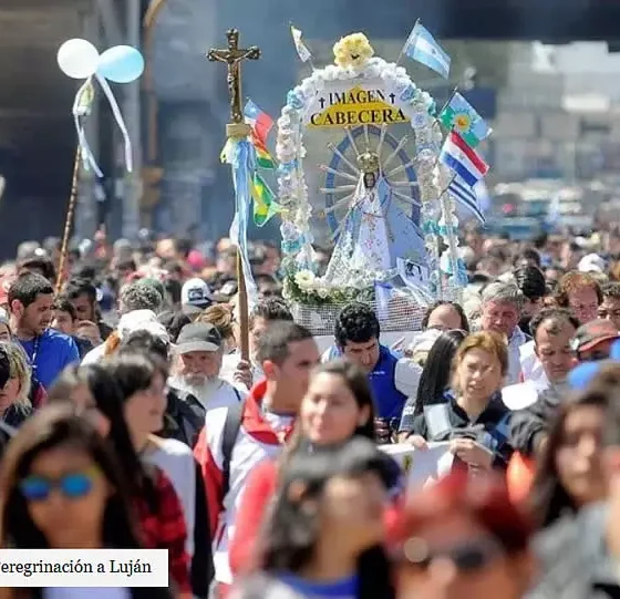 Puestos de hidratación para la peregrinación a Luján 36 Peregrinación a Luján