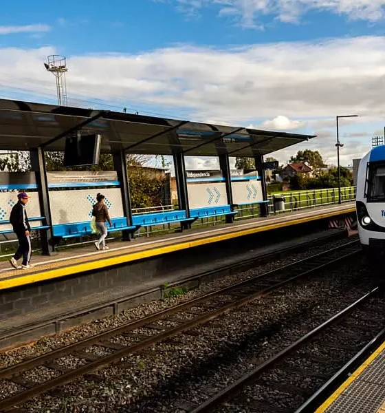 Paro trenes La Fraternidad
