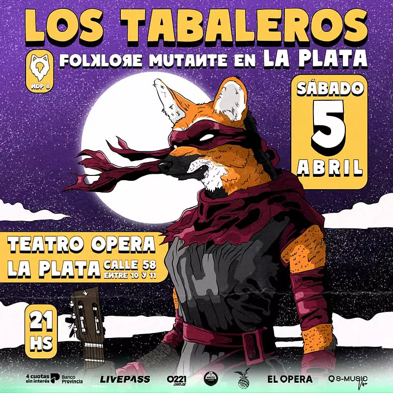 Los Tabaleros se presentan el teatro Ópera La Plata 35 Los Tabaleros se presentan el teatro Ópera La Plata
