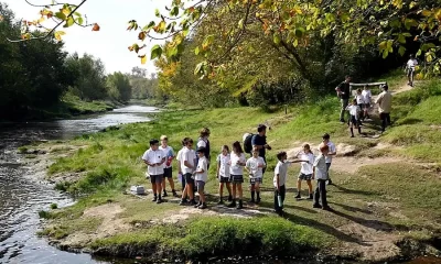 Alumnos de escuelas locales midieron la calidad del agua