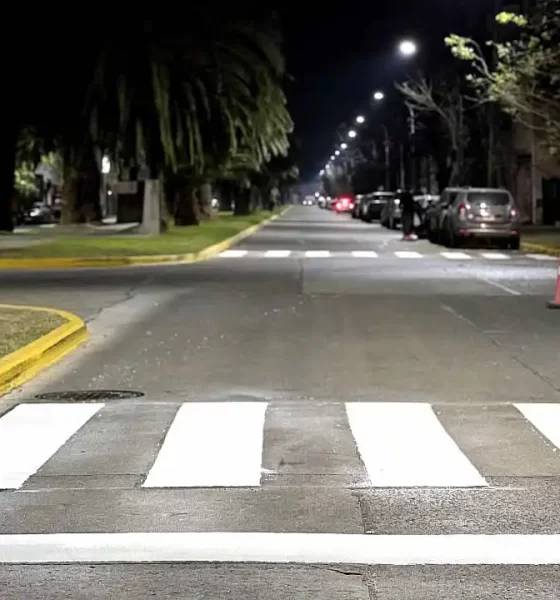 Refuerzan la señalización vial en barrios y localidades 32 Refuerzan la señalización vial