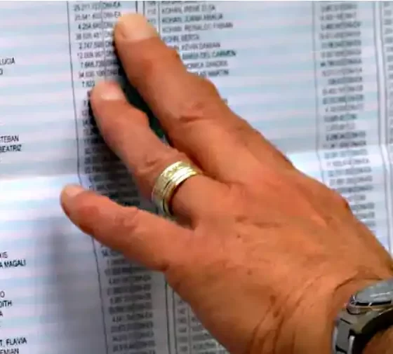 padrón electoral