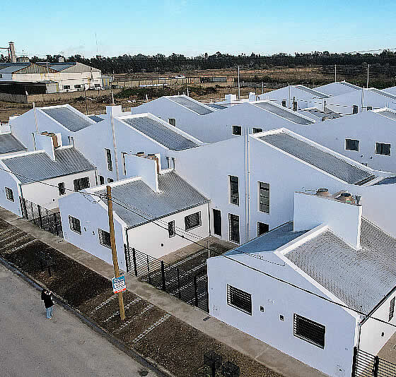 entrega de viviendas