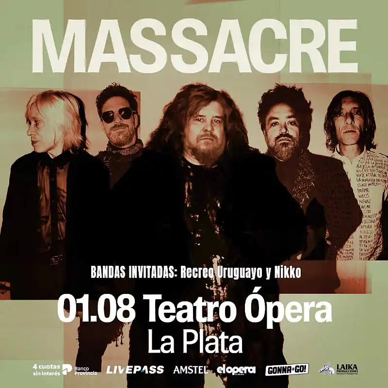 Massacre regresa a La Plata