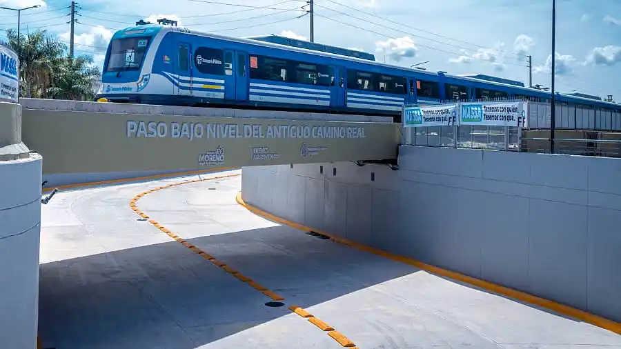 Tren Sarmiento: realizarán túneles en CABA y puentes en el Oeste