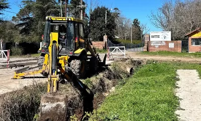 Avanzan las obras hídricas en el barrio Lezica y Torrezuri