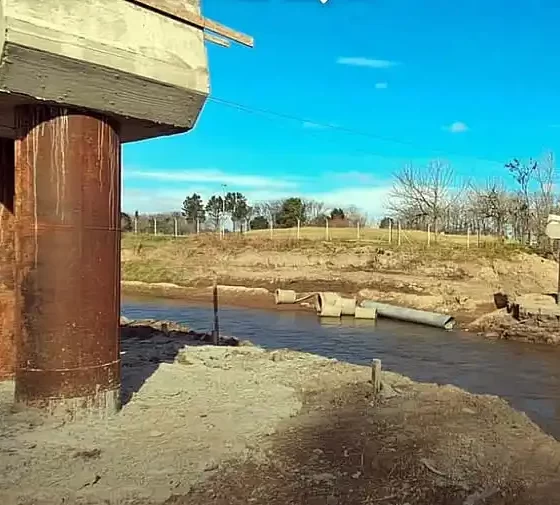 Puente de Los Huesos: avanzan las obras de conexión entre Luján y Open Door 36 obras de conexión entre Luján y Open Door
