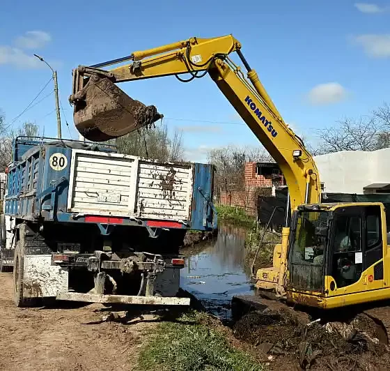 Luján avanza con la limpieza para prevenir inundaciones del arroyo Lanusse 32 limpieza para prevenir inundaciones