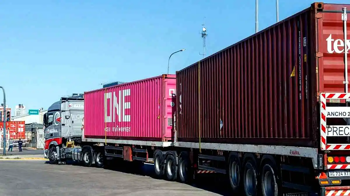 Habilitan la circulación de bitrenes en todas las rutas nacionales 35 camiones bitrenes 2
