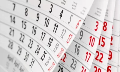 Cambios en el calendario de feriados
