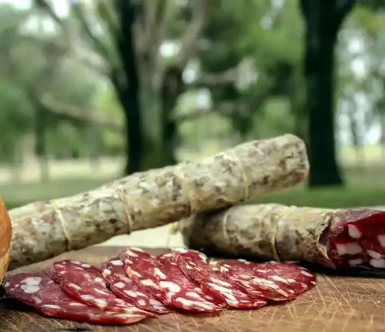 Giles salame más largo del país
