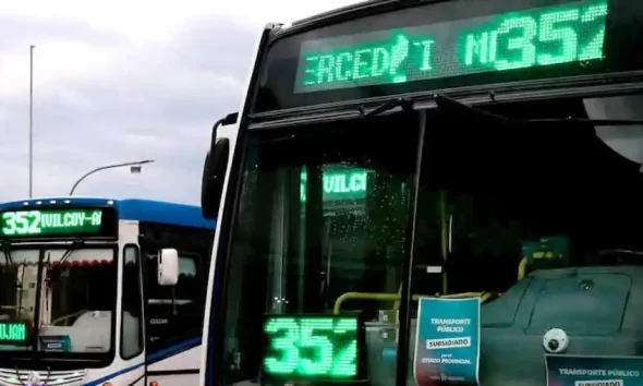 El transporte que conecta Mercedes, Suipacha, Chivilcoy y Alberti