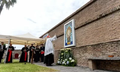 La Virgen de Luján ya tiene su lugar en los Jardines Vaticanos