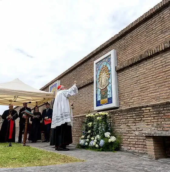 La Virgen de Luján ya tiene su lugar en los Jardines Vaticanos 34 La Virgen de Luján ya tiene su lugar en los Jardines Vaticanos