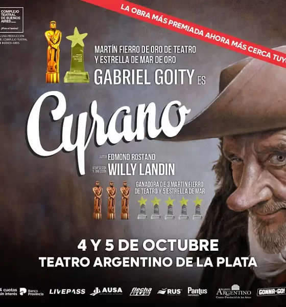Cyrano llega al Teatro Argentino