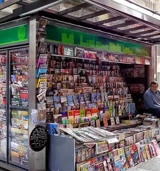 puesto de diarios