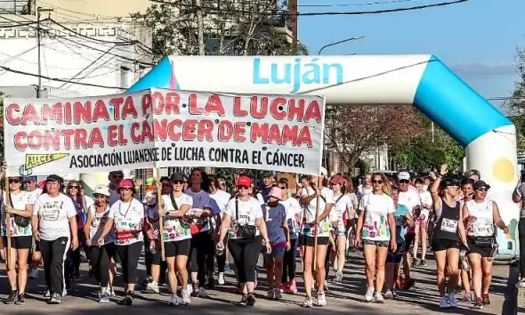 caminata contra el cancer