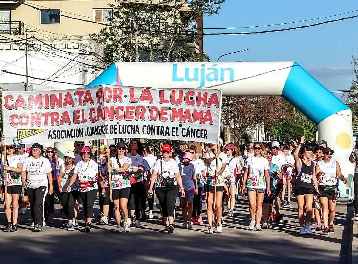 Caminata por la vida y el control a tiempo contra el cáncer de mama 31 caminata contra el cancer