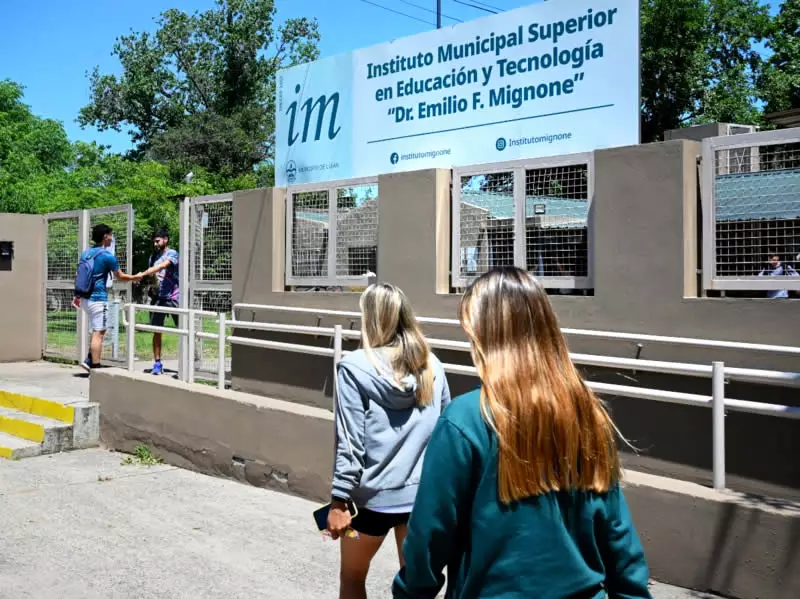 El Instituto Municipal Fermín Mignone habilitará la pre-inscripción 35 Mignone habilitará la pre-inscripción