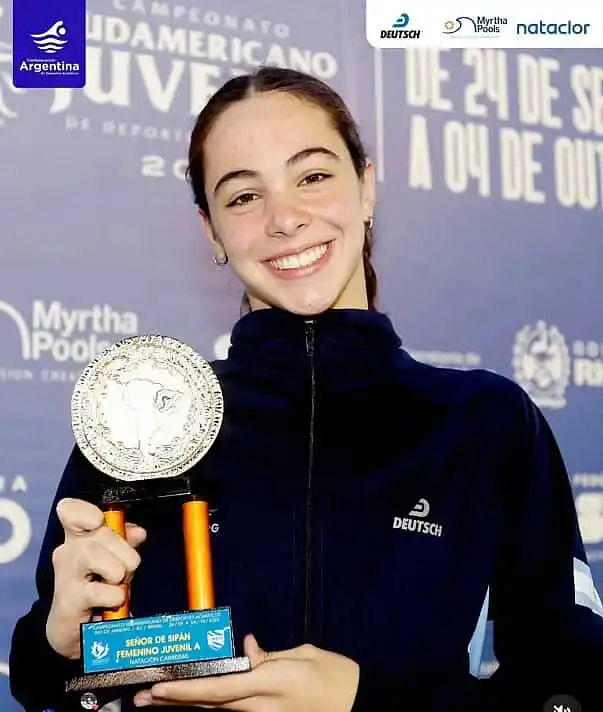 Laila Chaín es campeona sudamericana
