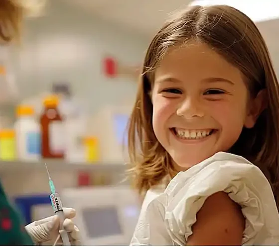 caída histórica en la vacunación sarampión