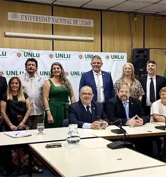 La UNLu renovó sus autoridades y Panessi inició su segundo mandato como rector 32 Asunción Autoridades UNLu