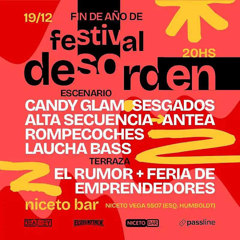 Candy Glam se suma al Festival Desorden en Niceto Bar