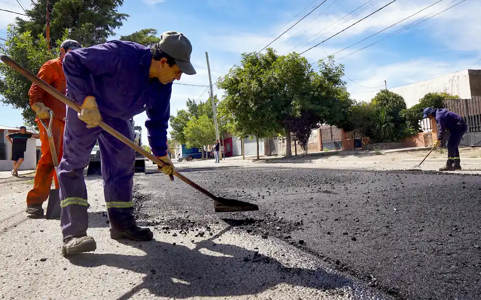 Plan de bacheo en calles