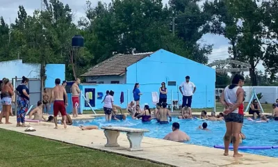 Personas con discapacidad en colonia de verano