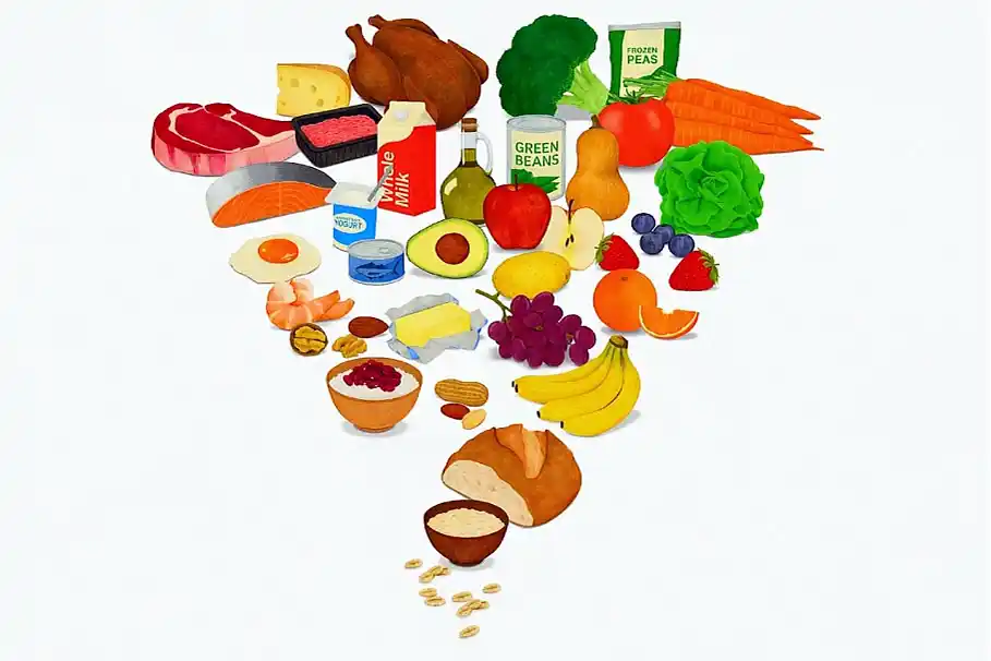 Estados Unidos redefine su alimentación: así es la nueva pirámide alimentaria 2025-2030 35 nueva pirámide alimentaria