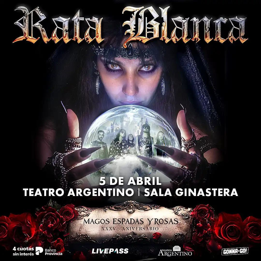 Rata Blanca celebra 35 años de "Magos, Espadas y Rosas" 37 Rata Blanca celebra 35 años de "Magos, Espadas y Rosas"