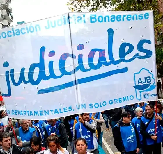 Protesta de judiciales