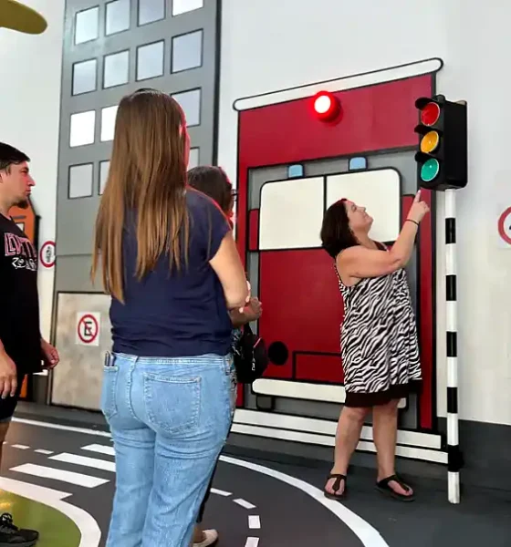 espacio educativo de seguridad vial en el Udaondo