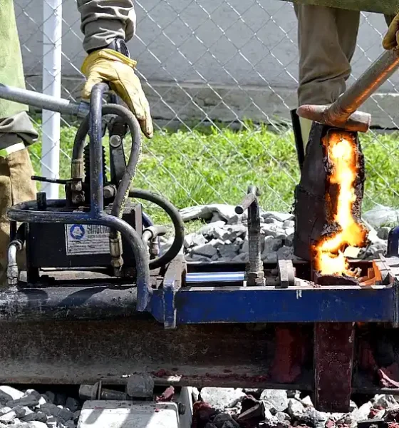 obras en el tren sarmiento