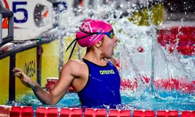 Laila Chain rompe récords de natación