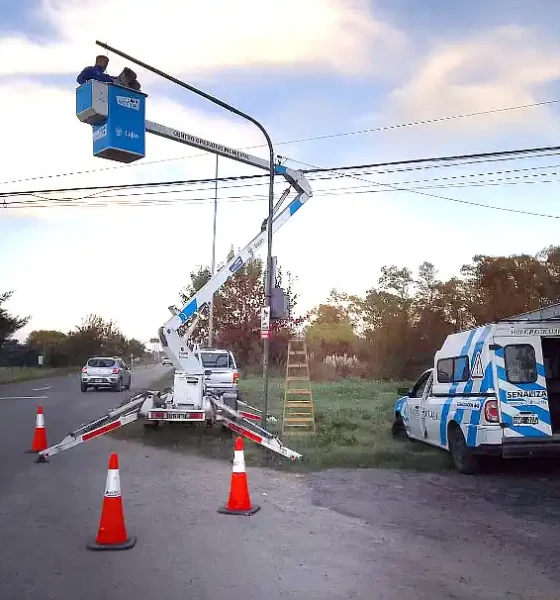 Luján refuerza la señalización vial