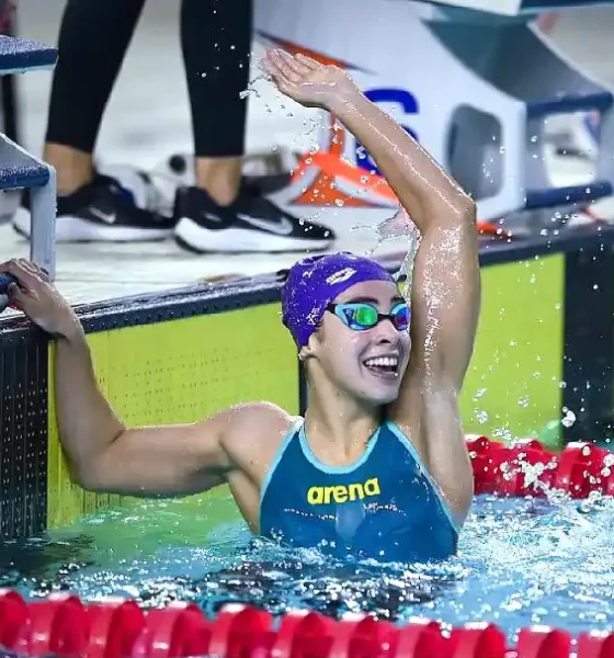 Laila Chain brilló en natación