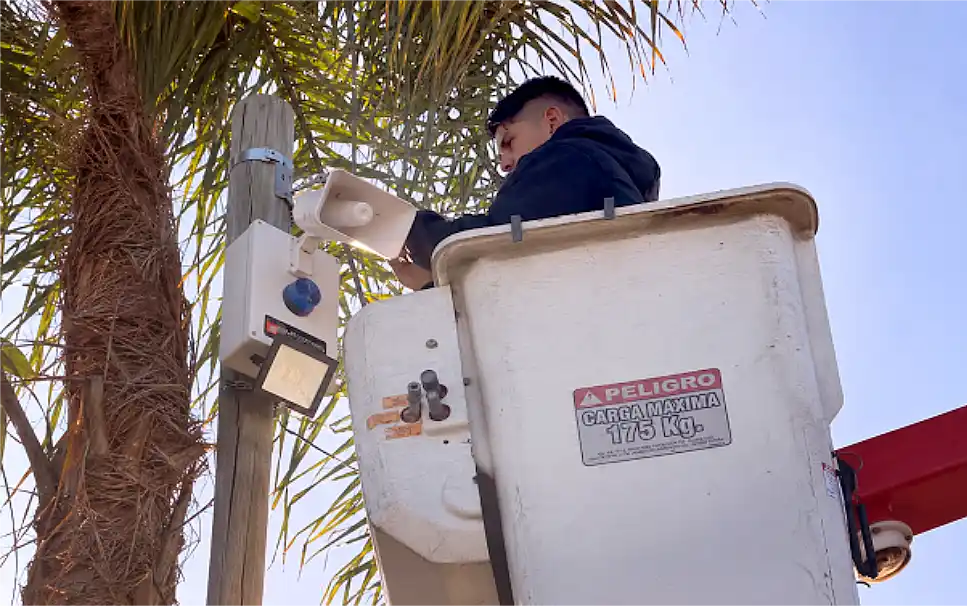 Alarmas: se amplía el sistema de seguridad con 15 nuevos dispositivos 34 Nuevas Alarmas Vecinales