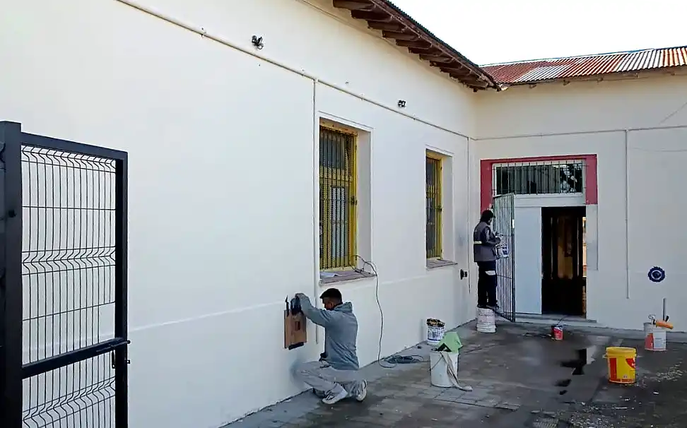 obras en escuelas del distrito