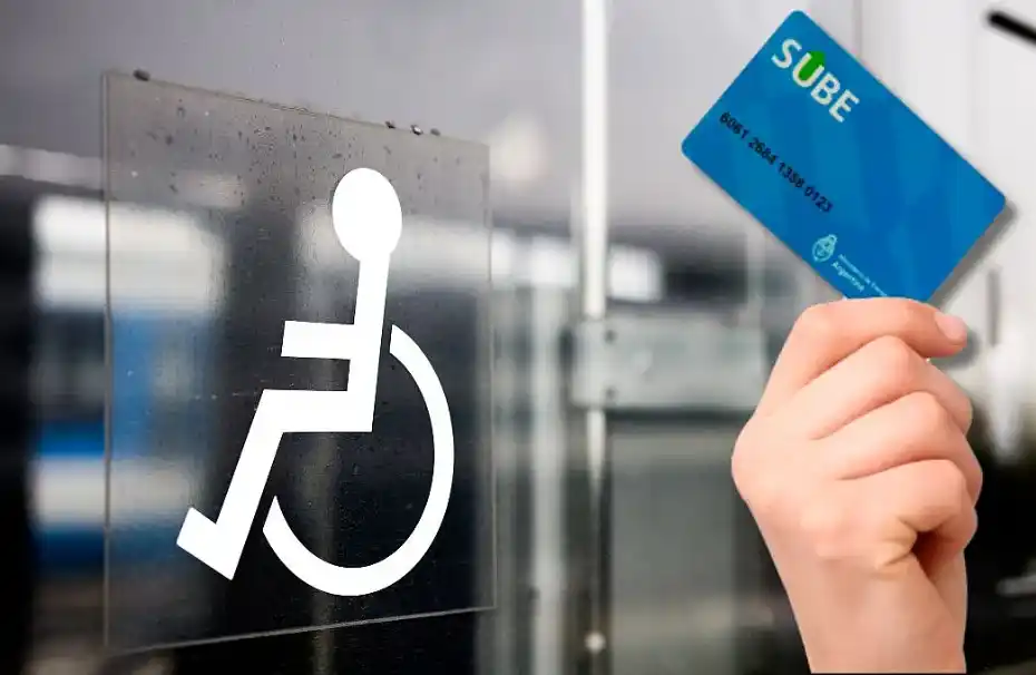 SUBE con discapacidad