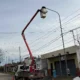 Alumbrado Público en barrios del distrito
