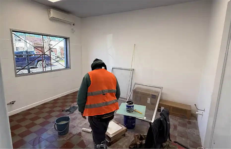 Continúan las obras en el CAPS San Cayetano